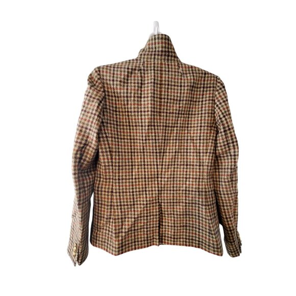 J. Crew Brown Plaid Blazer - Picture 3 of 4